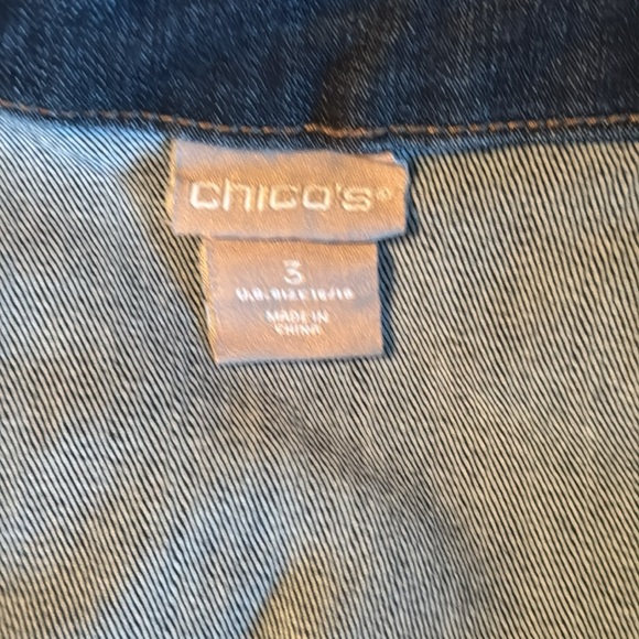 Chico’s Jacket Size 3 (XL) - Picture 4 of 5